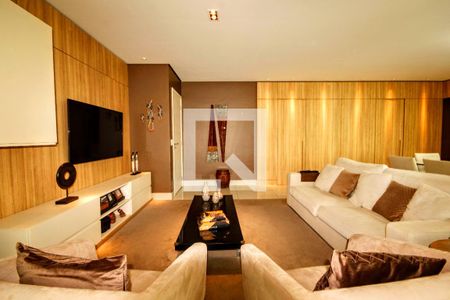 Sala de apartamento à venda com 4 quartos, 172m² em Sion, Belo Horizonte