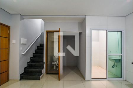 Sala/Cozinha de casa à venda com 2 quartos, 85m² em Vila Marina, Santo André