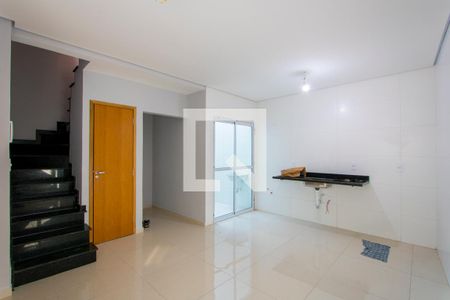 Sala/Cozinha de casa à venda com 2 quartos, 85m² em Vila Marina, Santo André