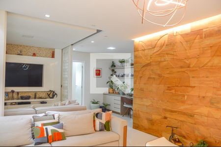 Sala de apartamento à venda com 2 quartos, 127m² em Jardim Chácara Inglesa, São Bernardo do Campo