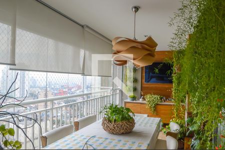 Varanda gourmet de apartamento à venda com 2 quartos, 127m² em Jardim Chácara Inglesa, São Bernardo do Campo