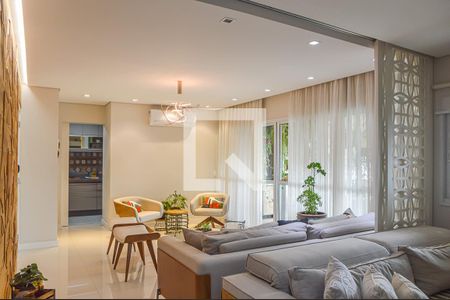 Sala de apartamento à venda com 2 quartos, 127m² em Jardim Chácara Inglesa, São Bernardo do Campo