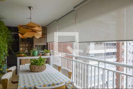 Varanda gourmet de apartamento à venda com 2 quartos, 127m² em Jardim Chácara Inglesa, São Bernardo do Campo