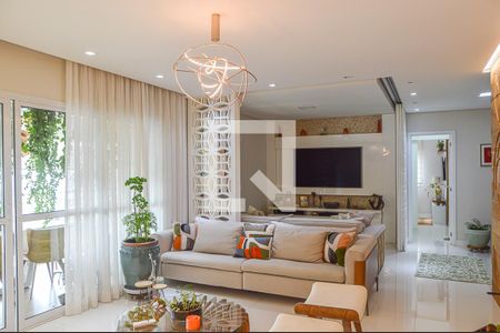 Sala de apartamento à venda com 2 quartos, 127m² em Jardim Chácara Inglesa, São Bernardo do Campo