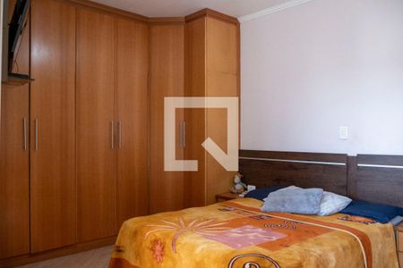 Suíte de apartamento à venda com 4 quartos, 180m² em Vila Curuçá, Santo André