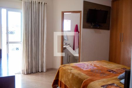 Suíte de apartamento à venda com 4 quartos, 180m² em Vila Curuçá, Santo André