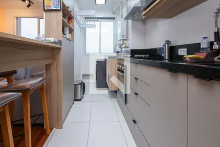 Cozinha de apartamento para alugar com 2 quartos, 44m² em Santo Amaro, São Paulo