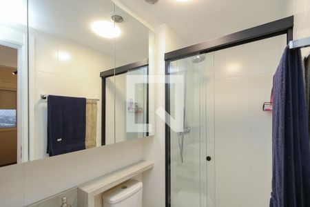 Banheiro de apartamento para alugar com 2 quartos, 44m² em Santo Amaro, São Paulo