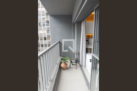 Studio à venda com 23m², 1 quarto e sem vagaSacada