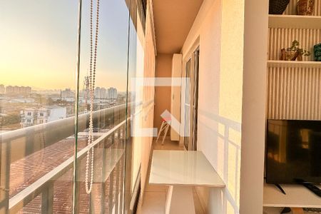 Varanda Integrada de apartamento para alugar com 1 quarto, 28m² em Água Branca, São Paulo