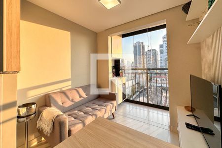 Sala de apartamento para alugar com 1 quarto, 28m² em Água Branca, São Paulo