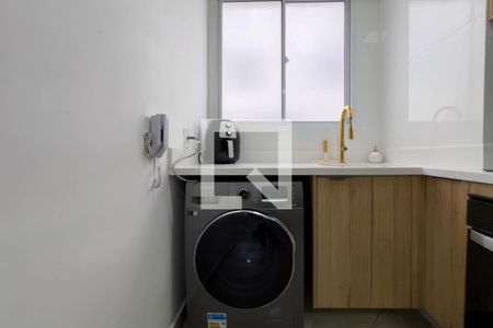 Apartamento à venda com 39m², 2 quartos e 1 vagaCozinha e área de serviço