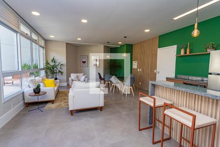 Apartamento à venda com 55m², 2 quartos e 1 vaga Apartamento à venda com 55m², 2 quartos e 1 vagaÁrea comum - Salão de festas