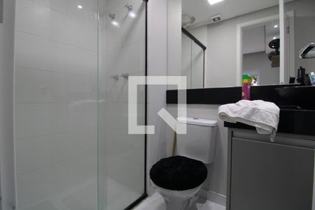 Banheiro da suíte de apartamento para alugar com 2 quartos, 75m² em Vila Isa, São Paulo