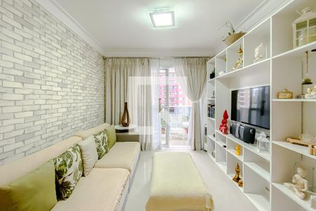 Sala de apartamento à venda com 3 quartos, 77m² em Vila Regente Feijó, São Paulo