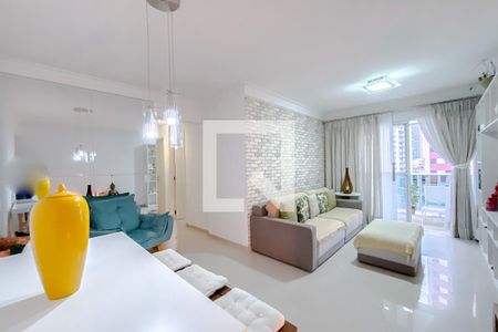 Sala de apartamento à venda com 3 quartos, 77m² em Vila Regente Feijó, São Paulo