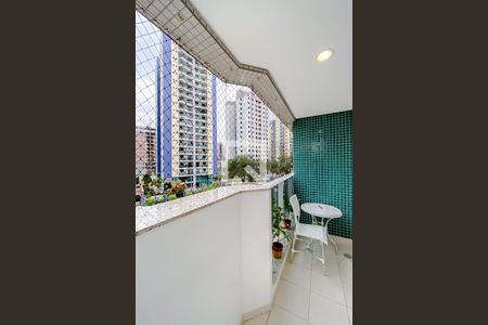 Varanda da Sala de apartamento à venda com 3 quartos, 77m² em Vila Regente Feijó, São Paulo