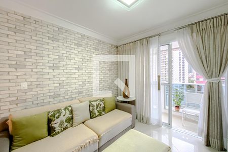 Sala de apartamento à venda com 3 quartos, 77m² em Vila Regente Feijó, São Paulo