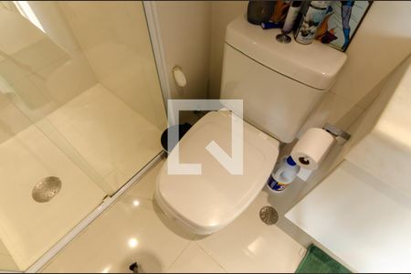 Banheiro de apartamento à venda com 1 quarto, 49m² em Vila Gertrudes, São Paulo