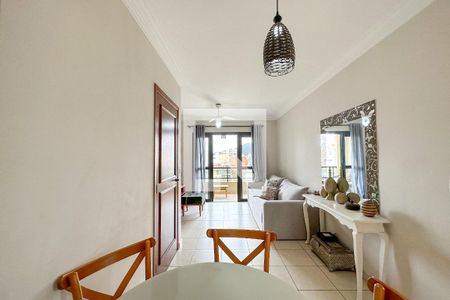 Sala de apartamento para alugar com 3 quartos, 115m² em Balneário Cidade Atlântica, Guarujá
