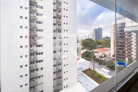 Vista  de kitnet/studio à venda com 1 quarto, 26m² em Moema, São Paulo