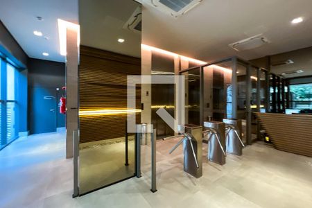 Hall de kitnet/studio para alugar com 1 quarto, 26m² em Moema, São Paulo