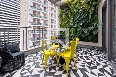 Lavanderia de kitnet/studio para alugar com 1 quarto, 26m² em Moema, São Paulo