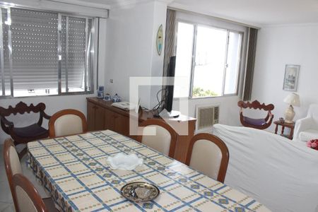 Sala de apartamento para alugar com 3 quartos, 120m² em Itararé, São Vicente