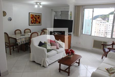 Sala de apartamento para alugar com 3 quartos, 120m² em Itararé, São Vicente