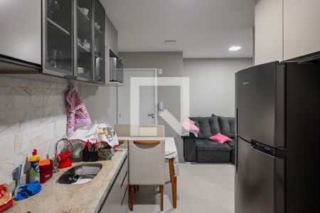 Sala/Cozinha de apartamento para alugar com 1 quarto, 32m² em Vila Moinho Velho, São Paulo