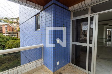 Varanda da Sala de apartamento para alugar com 4 quartos, 150m² em Anchieta, Belo Horizonte