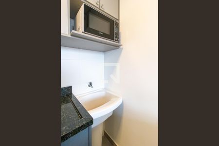 Studio para alugar com 28m², 1 quarto e sem vagaDetalhe da area de serviço