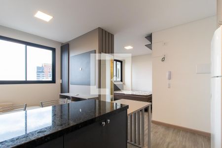 Studio para alugar com 28m², 1 quarto e sem vagaCozinha - Armários