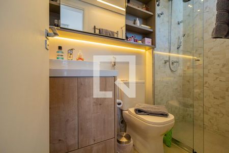 Apartamento à venda com 145m², 2 quartos e 3 vagasBanheiro da Suíte 1