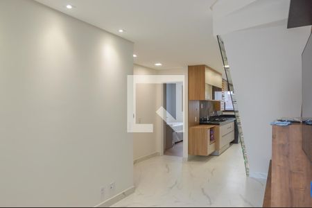 Sala de apartamento à venda com 3 quartos, 106m² em Nova Petrópolis, São Bernardo do Campo