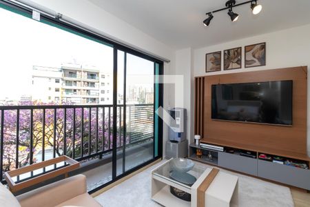 Sala de apartamento para alugar com 1 quarto, 30m² em Jardim São Paulo, São Paulo