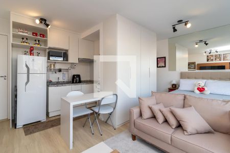 Sala de apartamento para alugar com 1 quarto, 30m² em Jardim São Paulo, São Paulo
