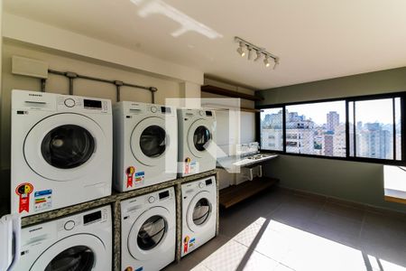 Studio para alugar com 29m², 1 quarto e sem vagaLavanderia