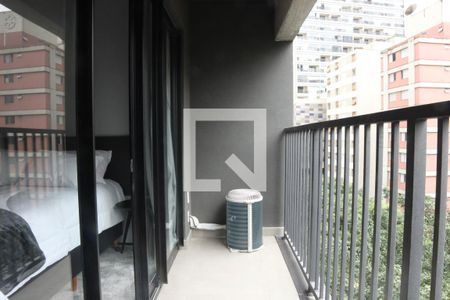 Studio para alugar com 22m², 1 quarto e sem vagaVaranda do Quarto