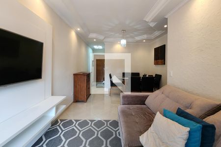 Sala de TV/Estar de apartamento à venda com 2 quartos, 68m² em Rudge Ramos, São Bernardo do Campo
