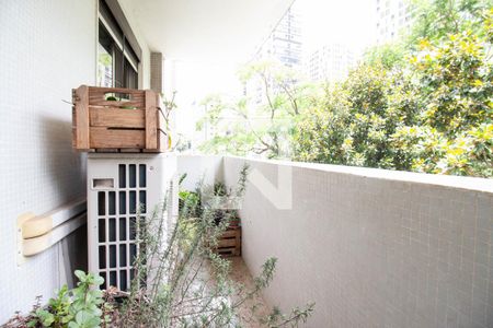 Varanda da Sala de apartamento à venda com 3 quartos, 110m² em Paraíso, São Paulo