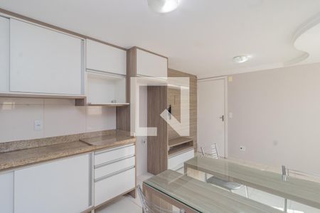 Sala/Cozinha de apartamento à venda com 2 quartos, 45m² em Mato Grande, Canoas