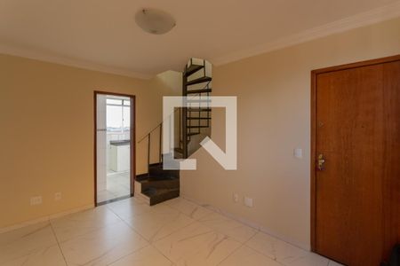 Sala de apartamento à venda com 3 quartos, 130m² em Concórdia, Belo Horizonte