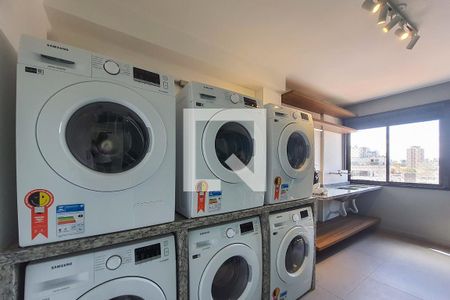 Studio para alugar com 27m², 1 quarto e sem vagaLavanderia