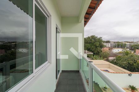 Varanda do Quarto 1 de casa à venda com 4 quartos, 233m² em Portuguesa, Rio de Janeiro