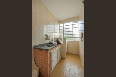 Cozinha e Área de Serviço de apartamento à venda com 1 quarto, 38m² em Cascata, Porto Alegre