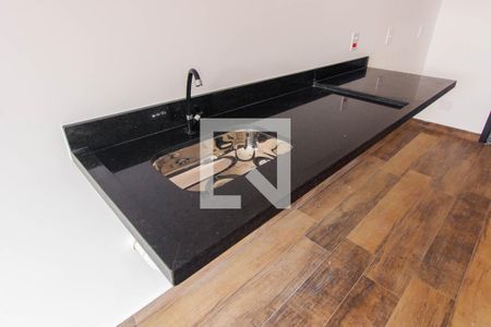 Cozinha de kitnet/studio para alugar com 1 quarto, 25m² em Quinta da Paineira, São Paulo