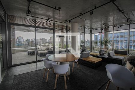 Studio à venda com 27m², 1 quarto e sem vaga Studio à venda com 27m², 1 quarto e sem vagaÁrea comum - Coworking