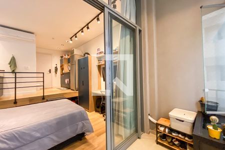 Varanda de kitnet/studio à venda com 1 quarto, 27m² em Vila Mariana, São Paulo