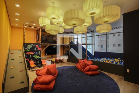 Studio à venda com 27m², 1 quarto e sem vaga Studio à venda com 27m², 1 quarto e sem vagaÁrea comum - Brinquedoteca